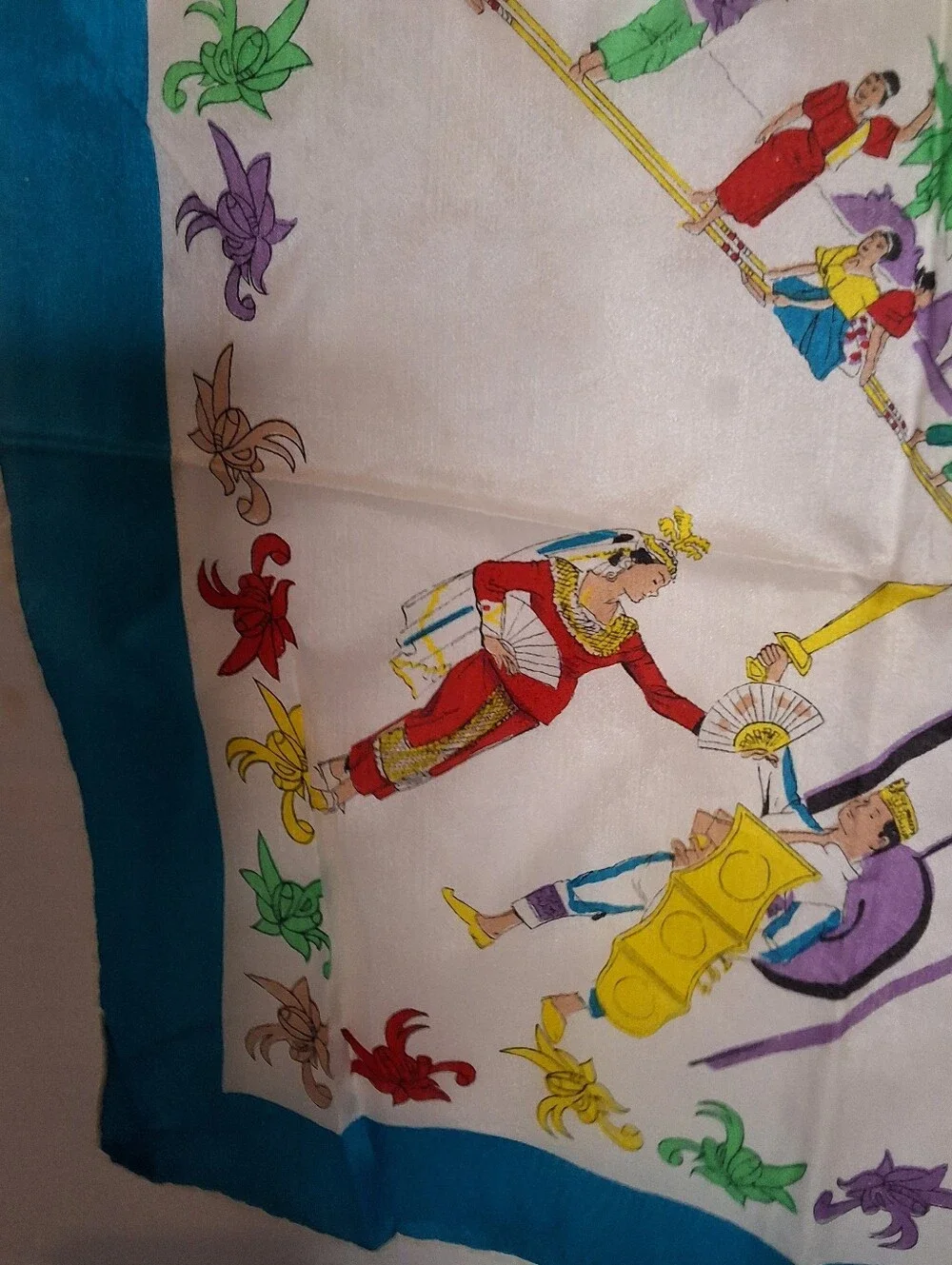 Vintage 1964 NY World’s Fair Philippine Pavilion Souvenir Scarf